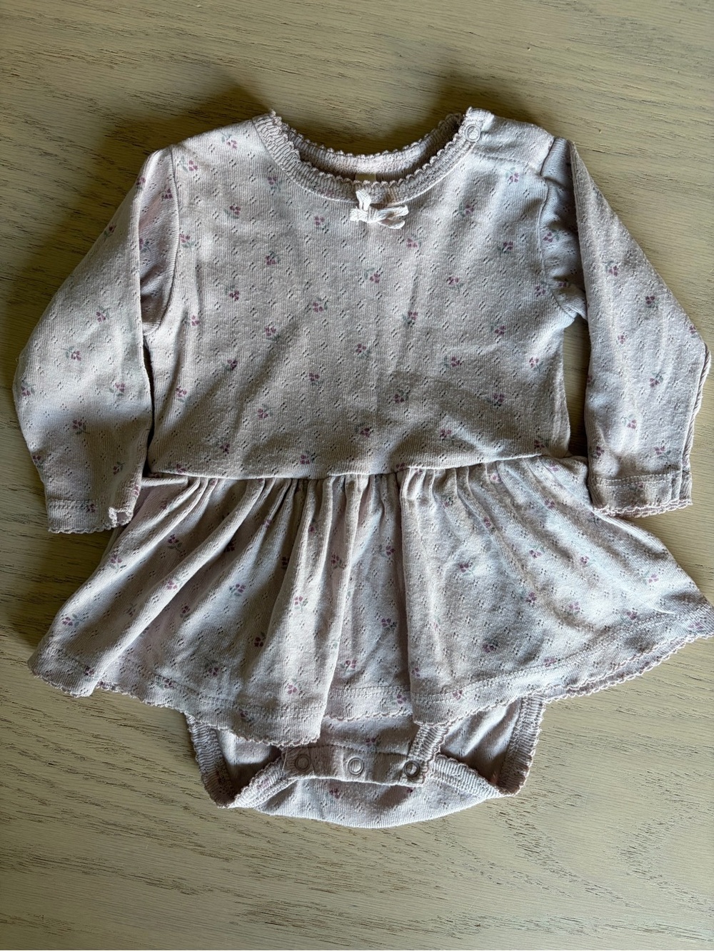 Quincy Mae floral baby dress